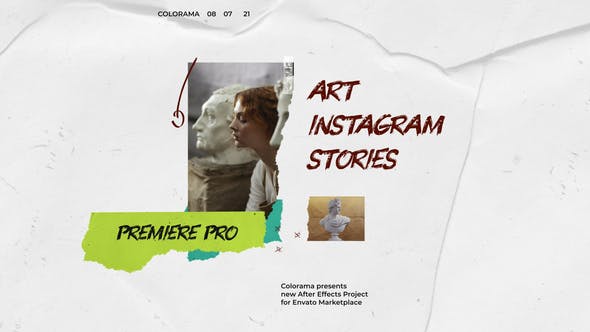 Art Instagram Stories | MOGRT - 33665034 Videohive Download