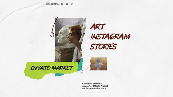 Art Instagram Stories - Videohive 33618610 Download
