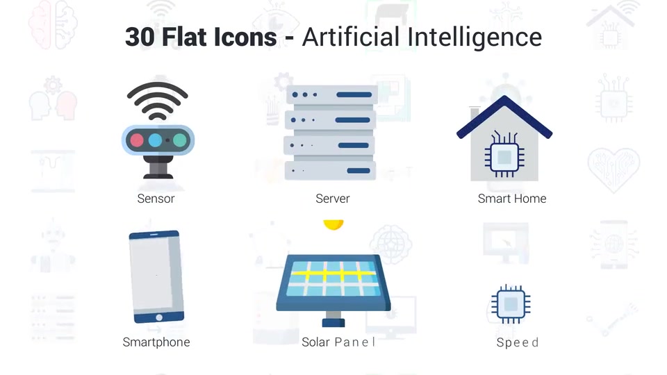 Artificial Intelligence Icons Videohive 35996869 After Effects Image 11