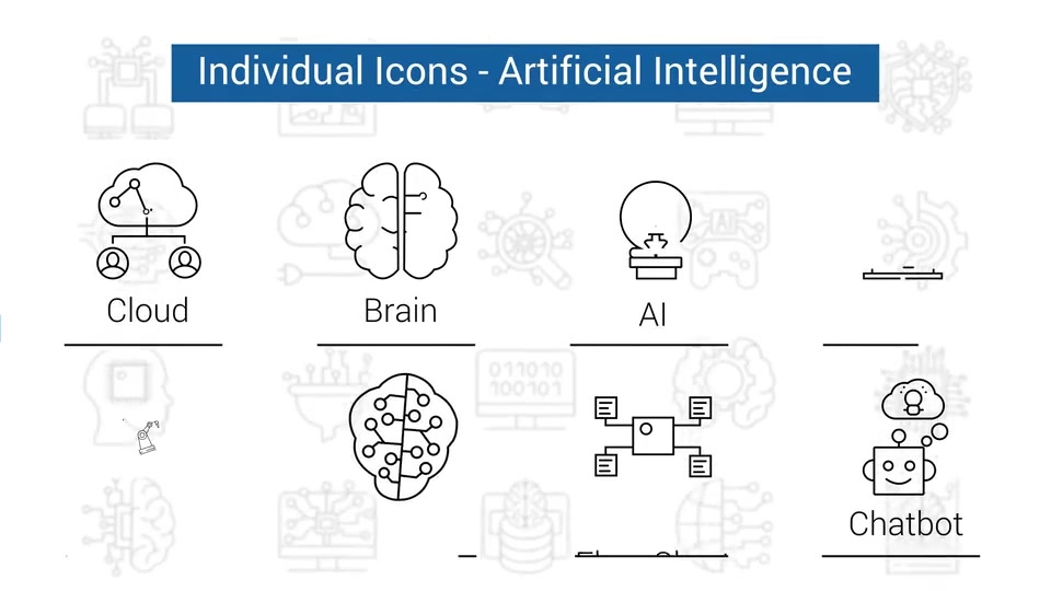 Artificial Intelligence Line Icons Videohive 32784336 After Effects Image 9