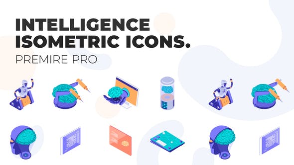 Artificial Intelligence MOGRT Isometric Icons - Videohive 37395099 Download