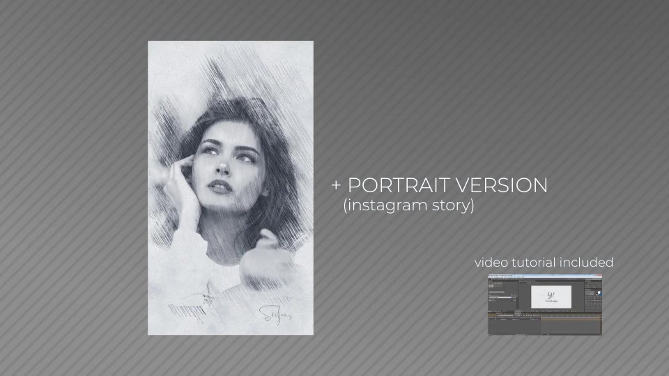 Artist Sketch Reveal Template Videohive 23436939 After Effects Image 13