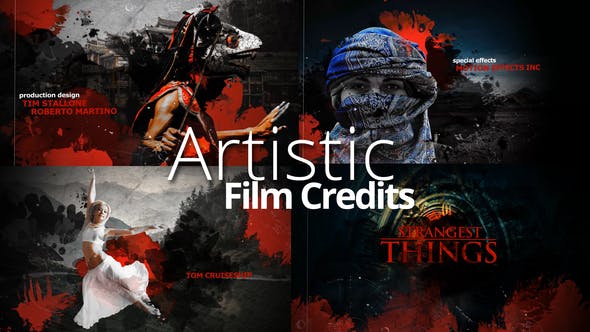 Artistic Film Credits - 24155558 Download Videohive