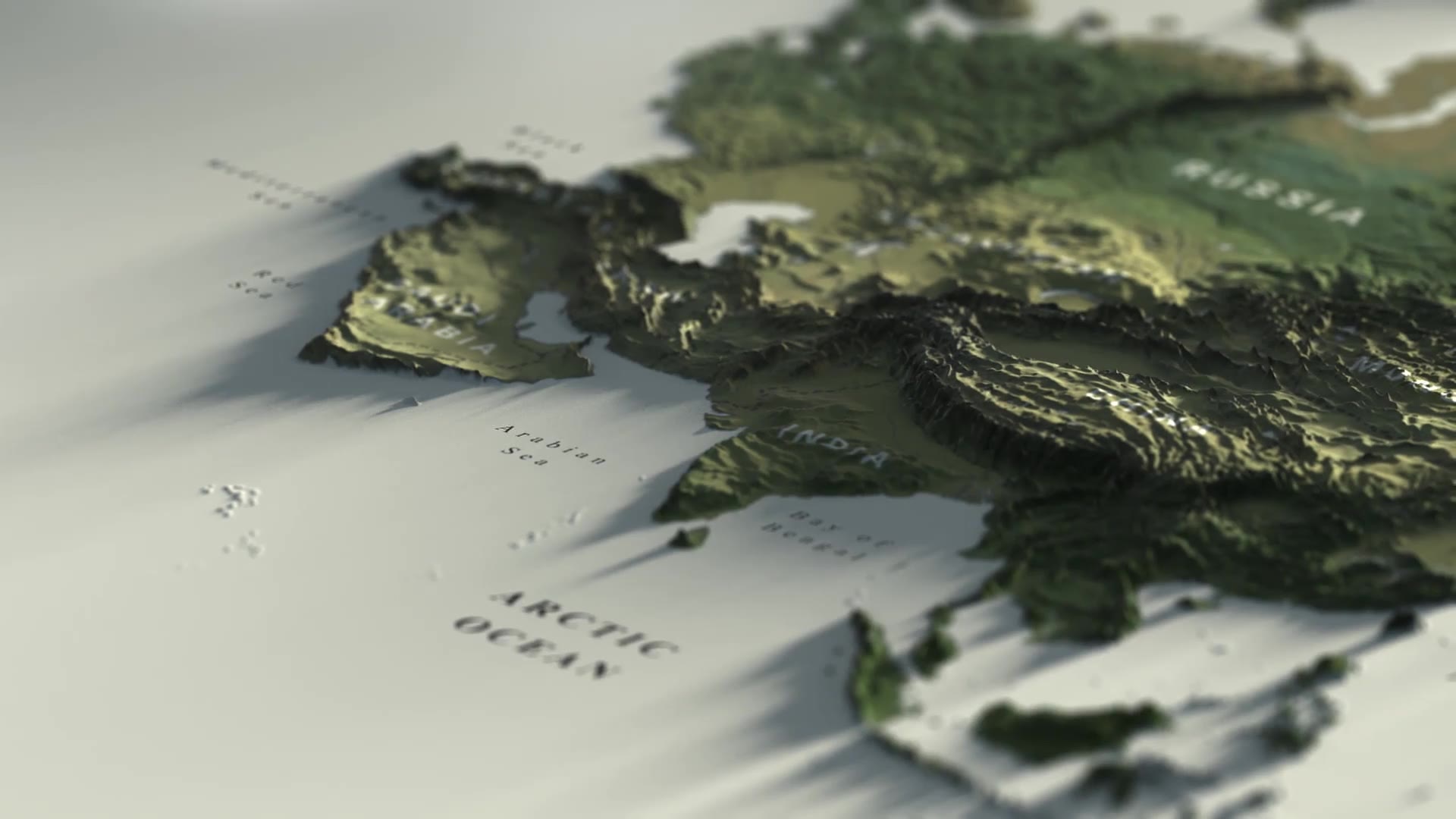 Asia Map | Russia | China | India Videohive 37524636 After Effects Image 3
