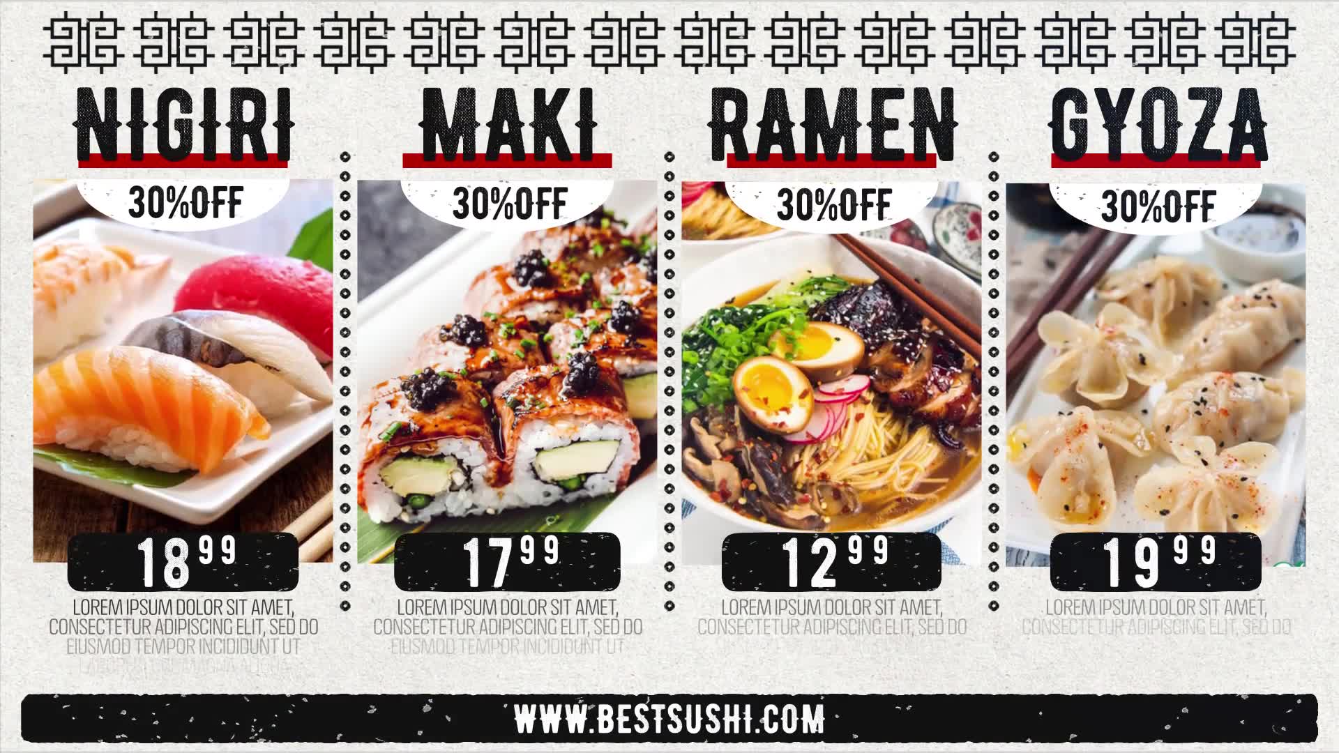 Asian Restaurant Menu Videohive 24809983 After Effects Image 2
