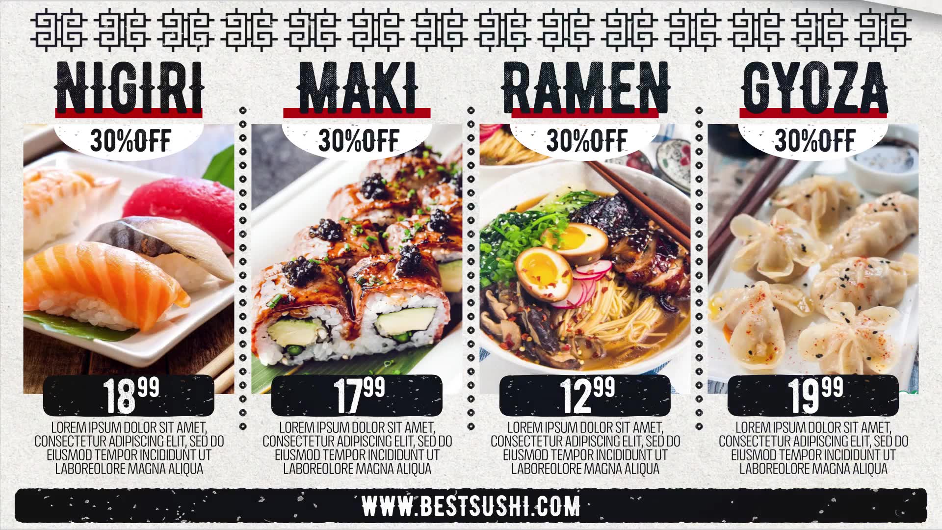 Asian Restaurant Menu Quick Download 24809983 Videohive After Effects