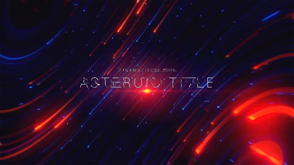 Asteroid Cinematic Title Videohive 24548695 After Effects Image 1