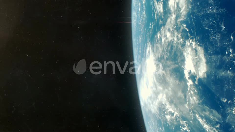 Asteroid Impact on Planet Earth Orange - Download Videohive 21833865