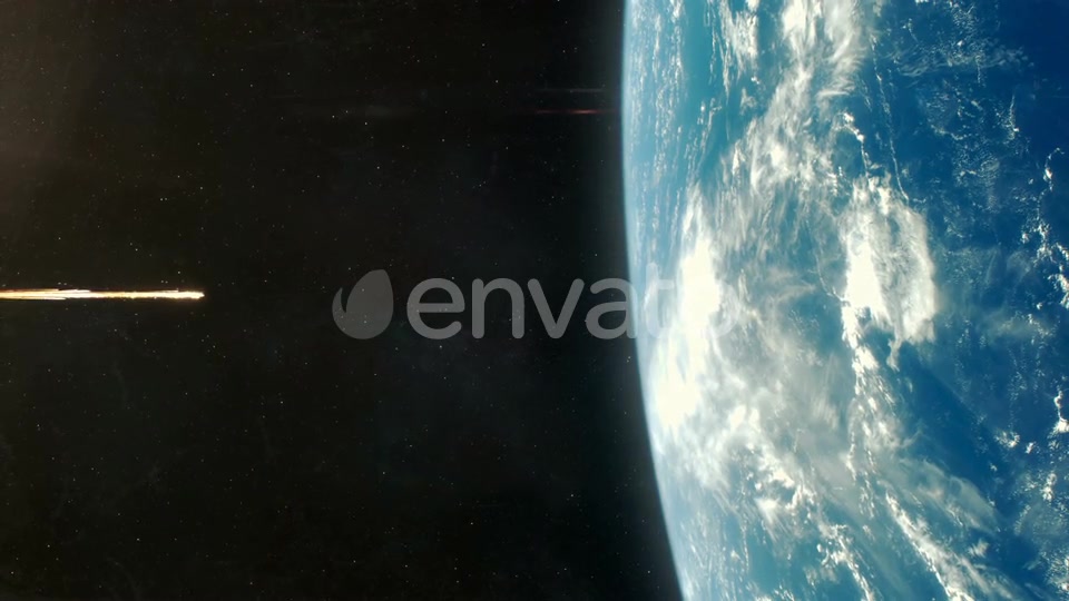 Asteroid Impact on Planet Earth Orange - Download Videohive 21833865