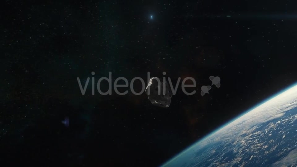 Asteroids Approaching Earth - Download Videohive 19264667