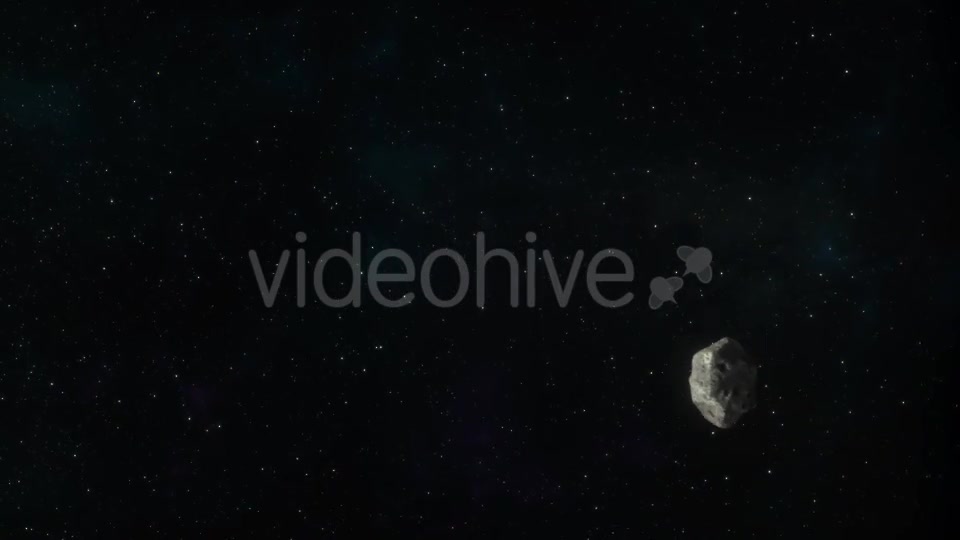 Asteroids Travelling Through Space - Download Videohive 19286158