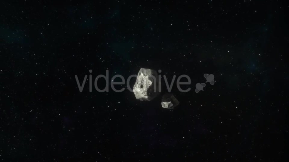 Asteroids Travelling Through Space - Download Videohive 19286158