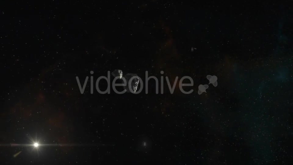 Asteroids Travelling Through Space - Download Videohive 19286158