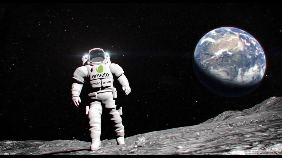 Astronaut on the Moon Videohive 17890577 After Effects Image 3