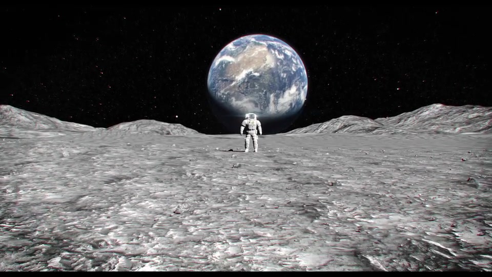 Astronaut on the Moon Videohive 17890577 After Effects Image 6