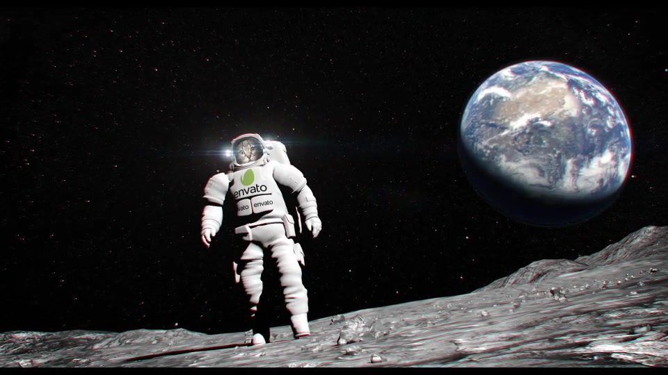 Astronaut on the Moon Videohive 17890577 After Effects Image 9