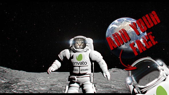 Astronaut on the Moon - Videohive Download 17890577