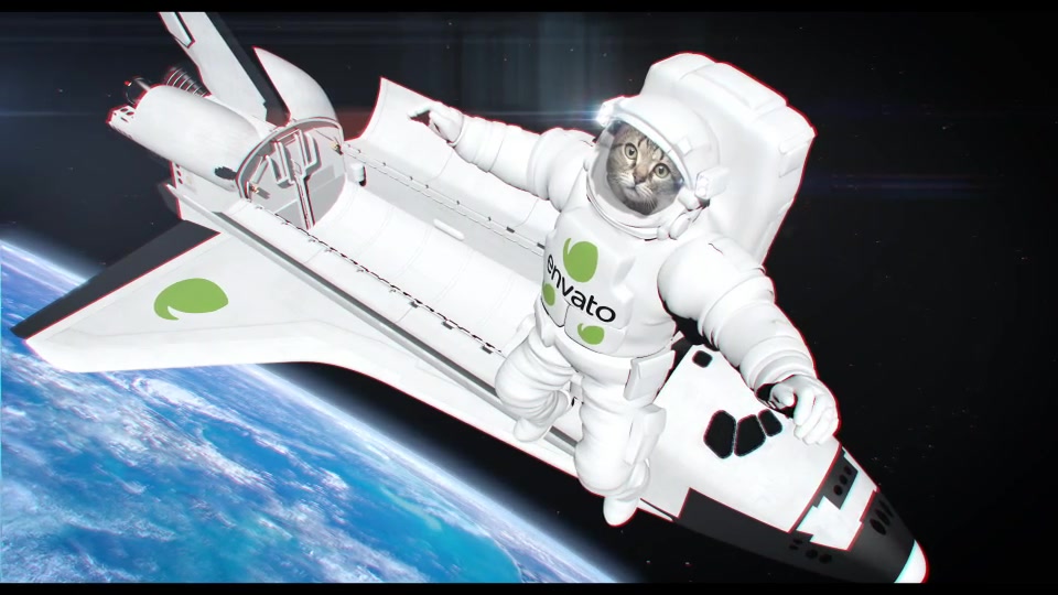 Astronaut outside the Space Shuttle Videohive 17928044 After Effects Image 10