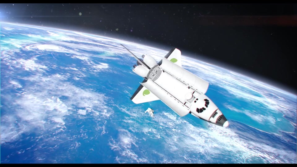 Astronaut outside the Space Shuttle Videohive 17928044 After Effects Image 11