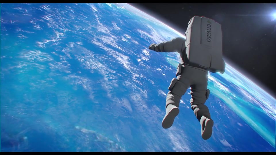 Astronaut outside the Space Shuttle Videohive 17928044 After Effects Image 3