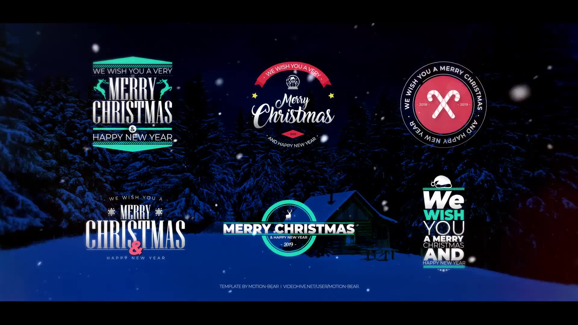 Atmospheric Christmas Titles Videohive 21114168 After Effects Image 1