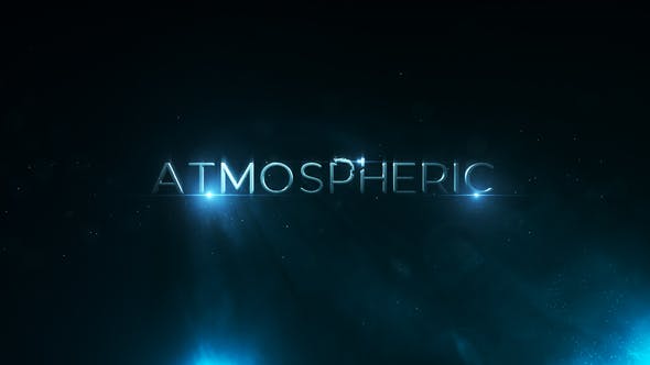 Atmospheric Particles Titles - Download Videohive 22959052