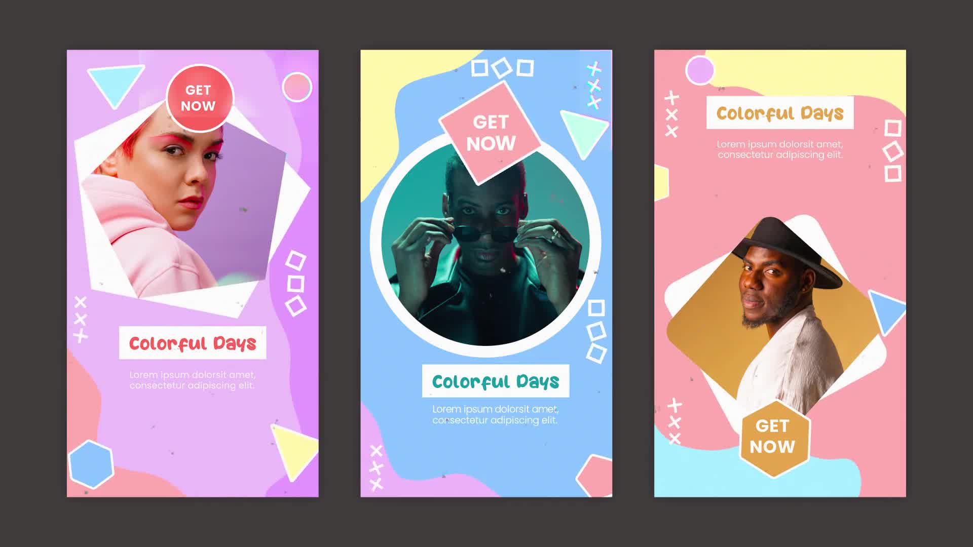 Attractive Colorful Instagram Stories Pack Videohive 39175226 After Effects Image 8