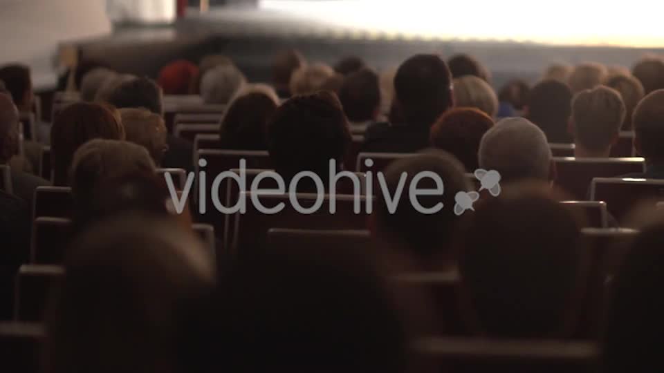 Audience in Theatre 4 pack  Videohive 8777639 Stock Footage Image 1