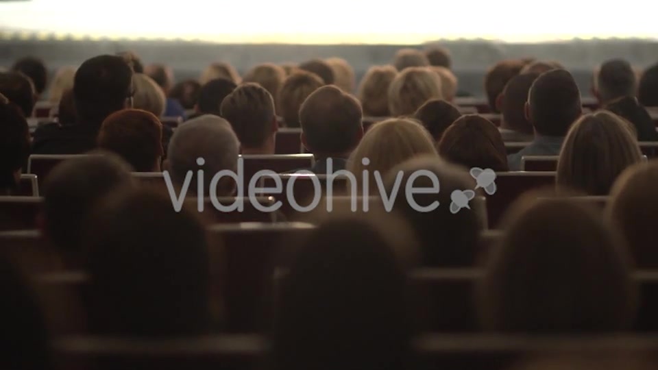 Audience in Theatre 4 pack  Videohive 8777639 Stock Footage Image 7