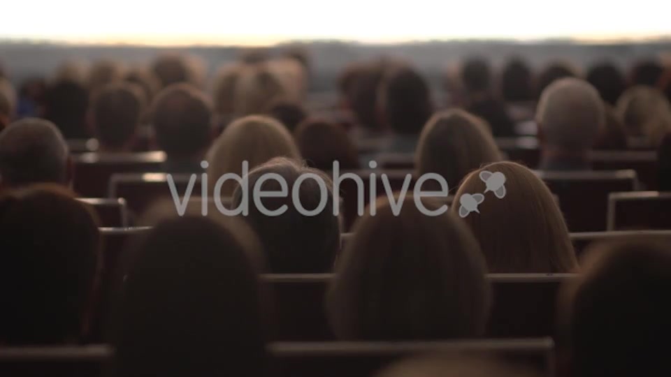 Audience in Theatre 4 pack  Videohive 8777639 Stock Footage Image 8