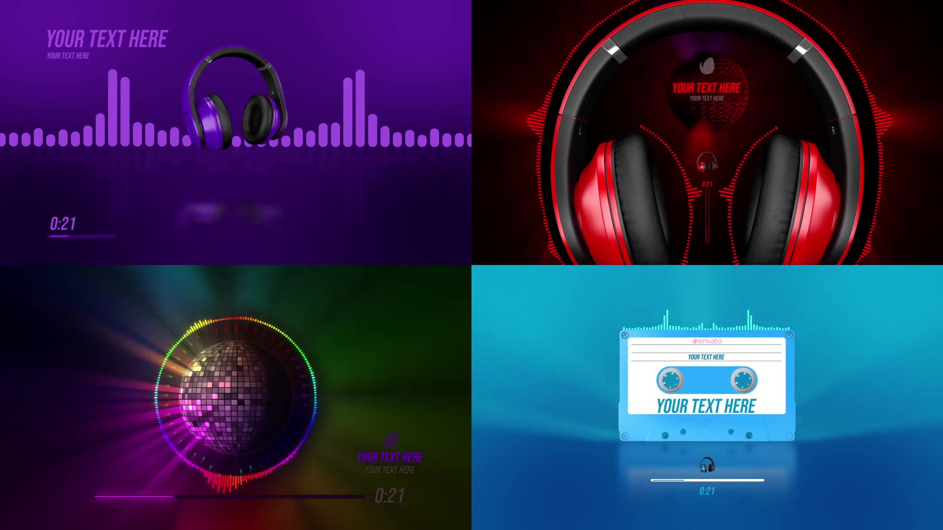 Audio and Podcast Visualizer Videohive 33544075 After Effects Image 6
