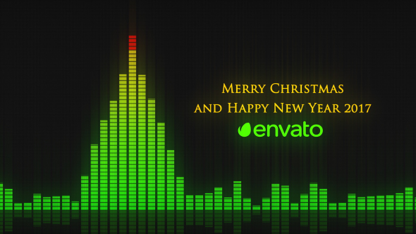 Audio Meter Christmas Wishes - Download Videohive 19031292