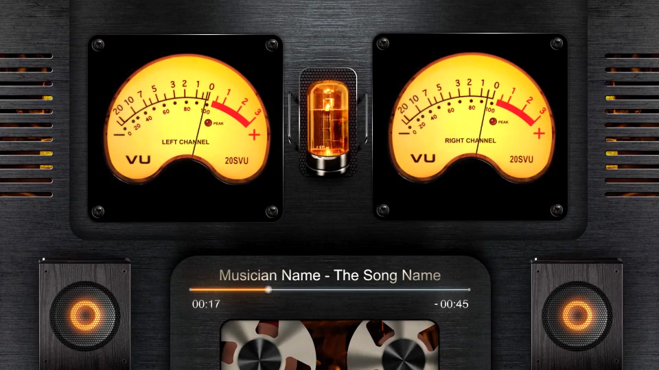 Audio React Analog VU Meter Videohive 5467966 After Effects Image 4