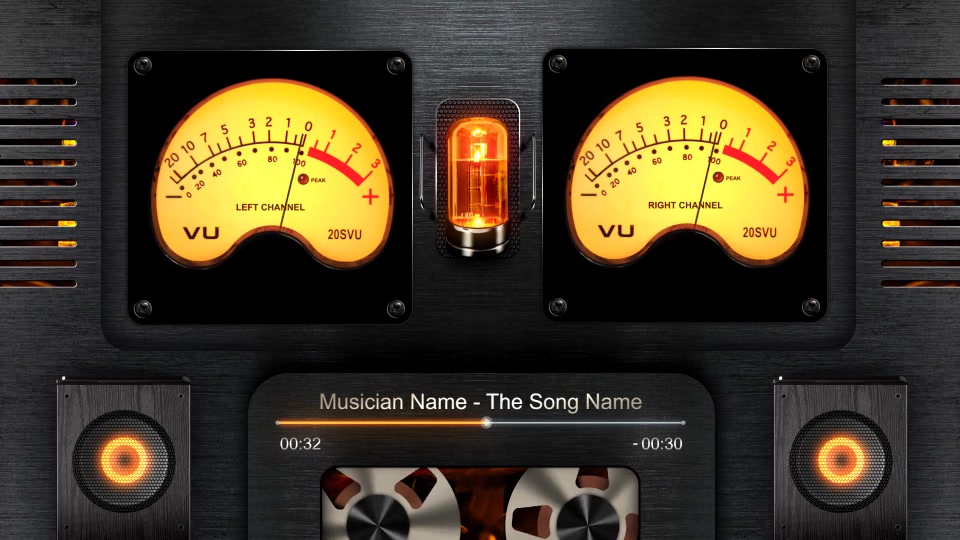 Audio React Analog VU Meter Videohive 5467966 After Effects Image 7