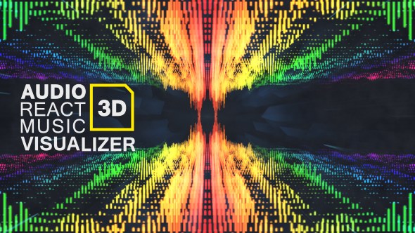 Audio React Music Visualizer 3D - Download Videohive 16887647