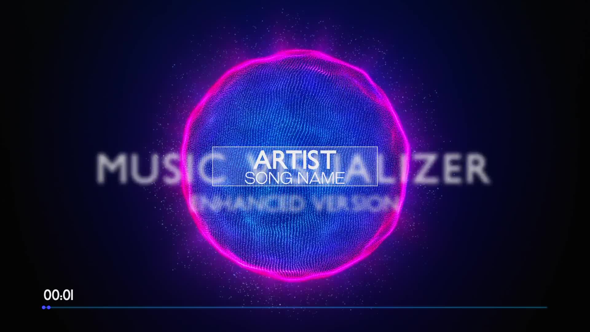 Audio React Music Visualizer Videohive 22057731 After Effects Image 1