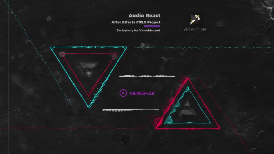 Audio React Music Visualizer Videohive 23470787 After Effects Image 4