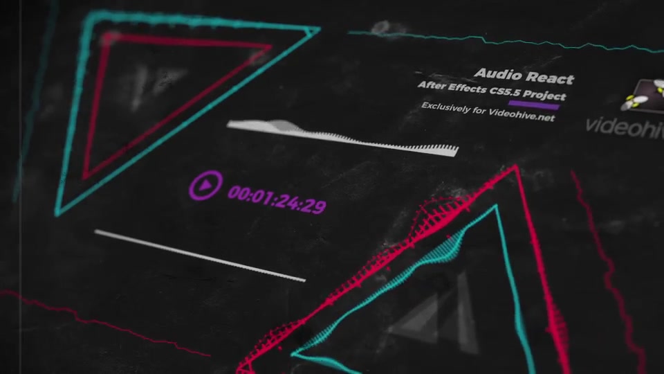 Audio React Music Visualizer Videohive 23470787 After Effects Image 9