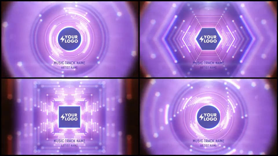 Audio React Tunnel Music Visualizer - Download Videohive 11934574