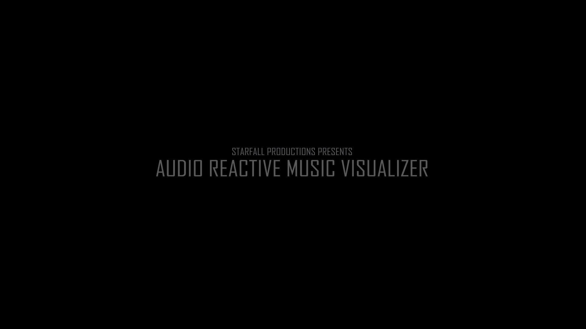 Audio Reactive Music Visualizer Videohive 27874325 After Effects Image 1