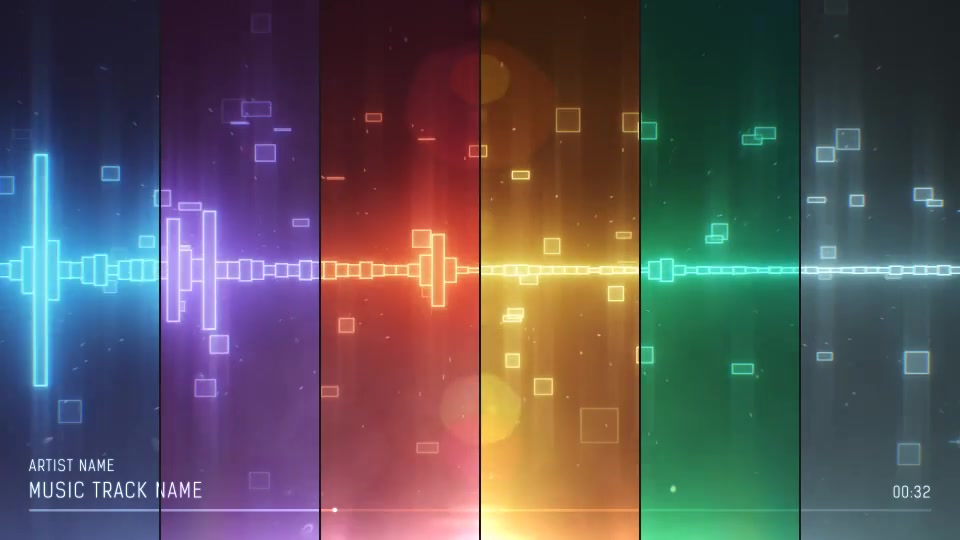 audio spectrum music visualizer videohive free download after effects projects