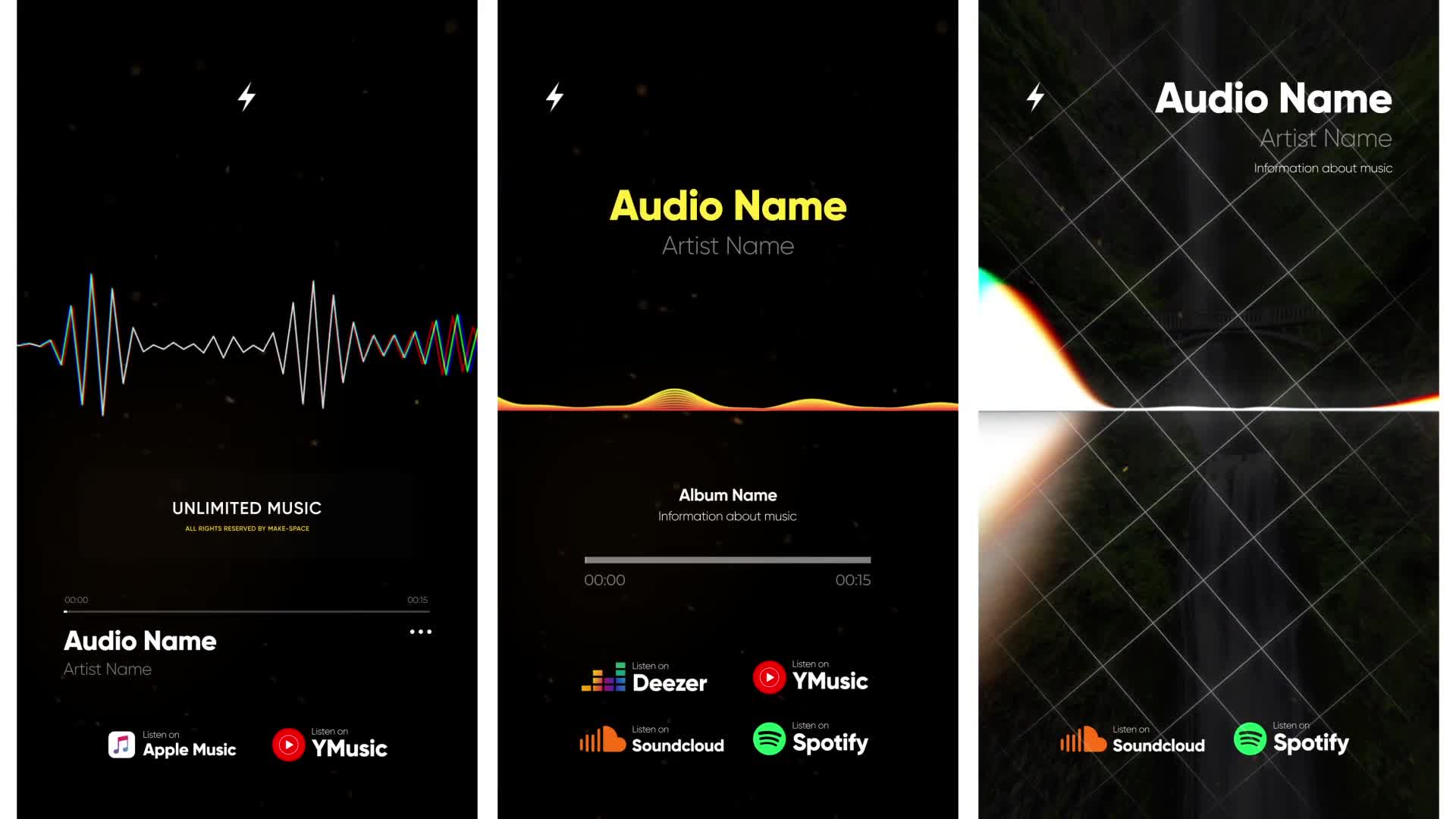 Audio Spectrum Visualization Pack Videohive 27996282 After Effects Image 1