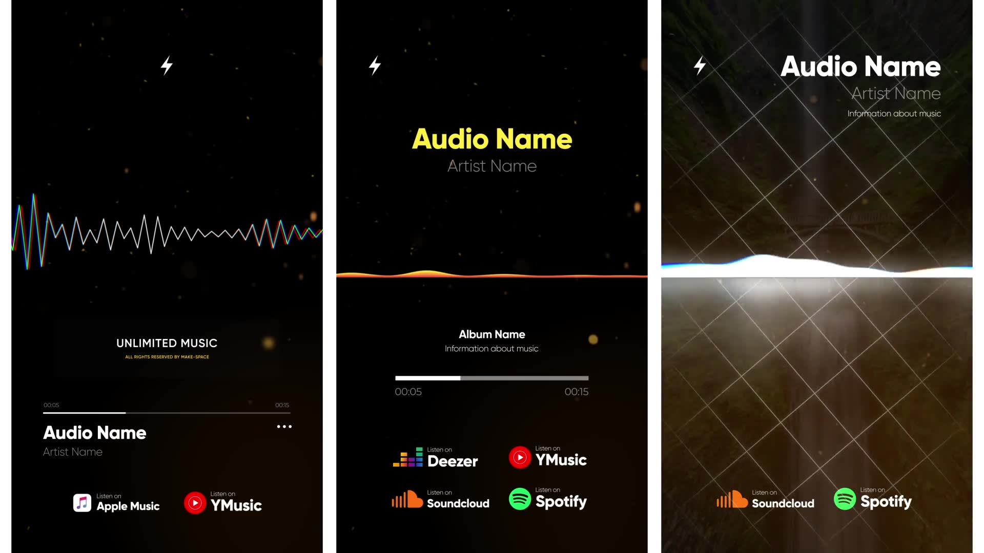 Audio Spectrum Visualization Pack Videohive 27996282 After Effects Image 3
