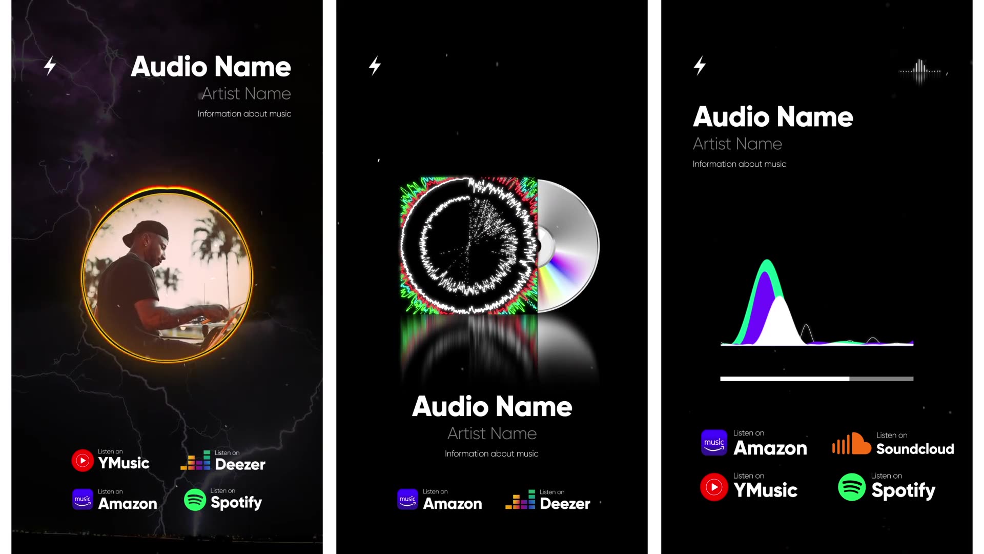 Audio Spectrum Visualization Pack Videohive 27996282 After Effects Image 4