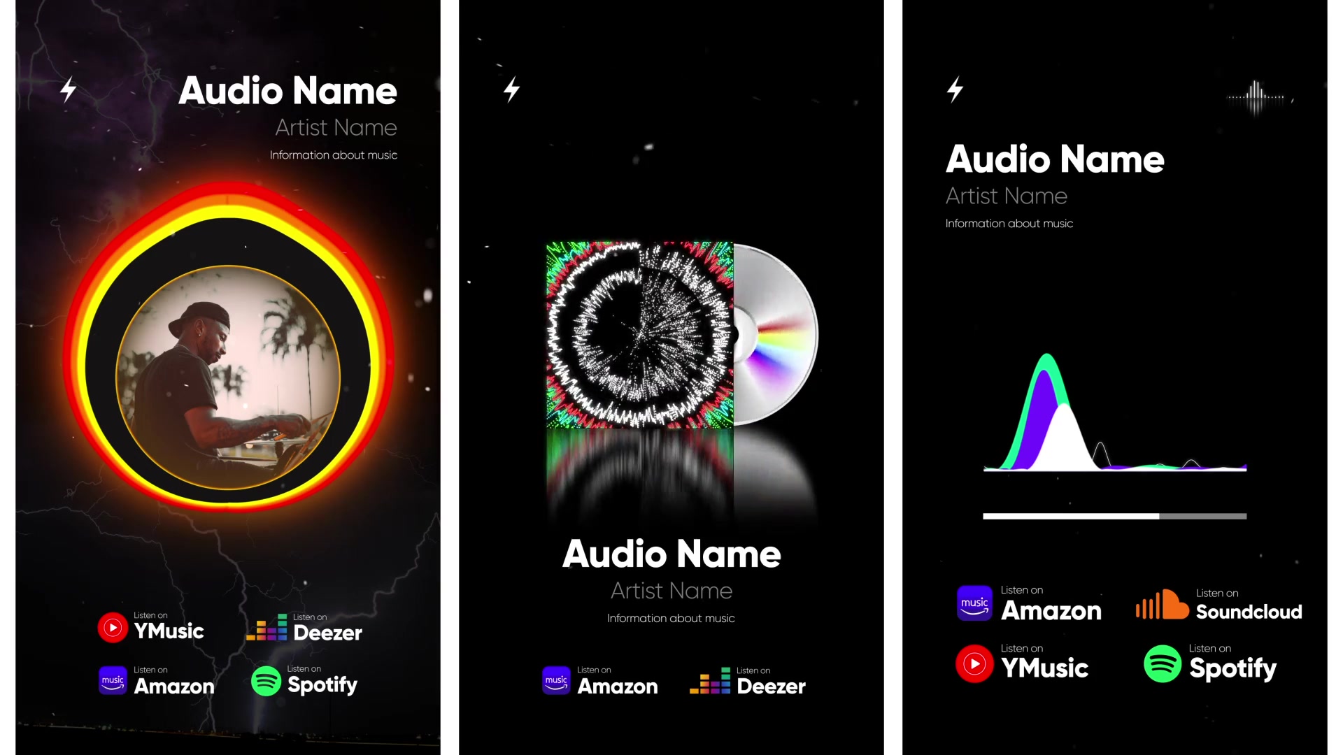 Audio Spectrum Visualization Pack Videohive 27996282 After Effects Image 5