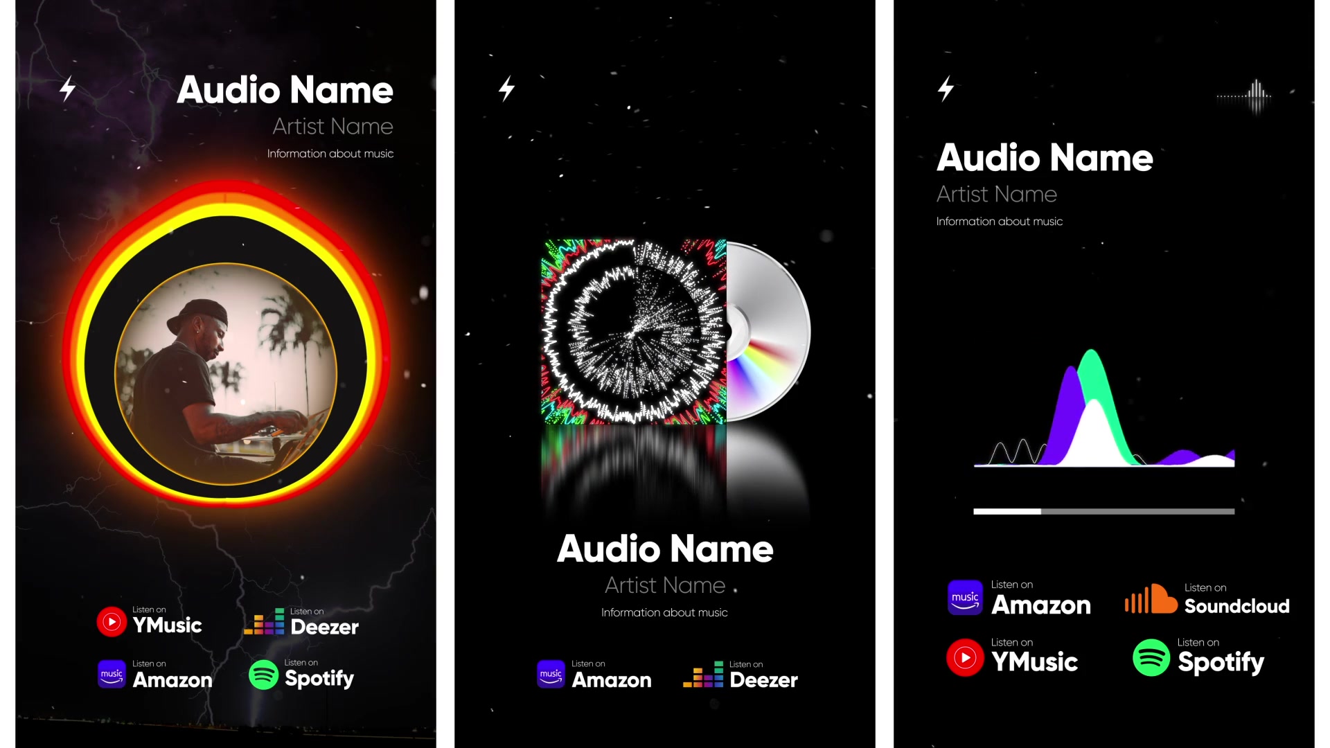 Audio Spectrum Visualization Pack Videohive 27996282 After Effects Image 6