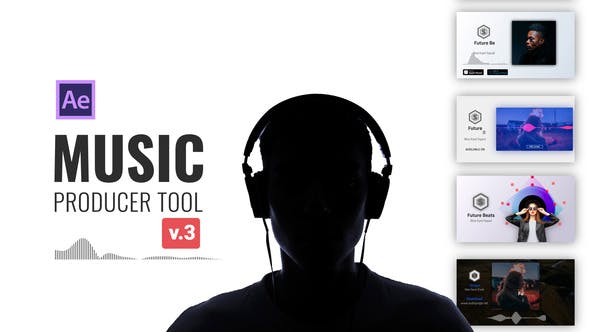Audio Visualization // Music Producer Tool - Videohive Download 24314482