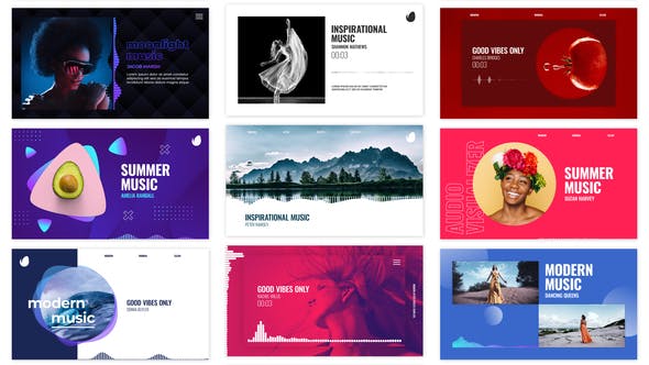 Audio Visualizations Pack - 26988854 Videohive Download