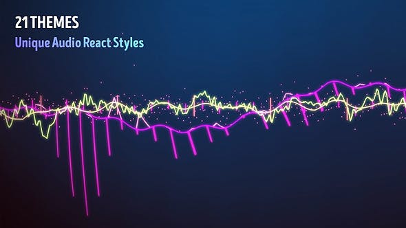 Audio Visualizer Music React - Download 13321449 Videohive