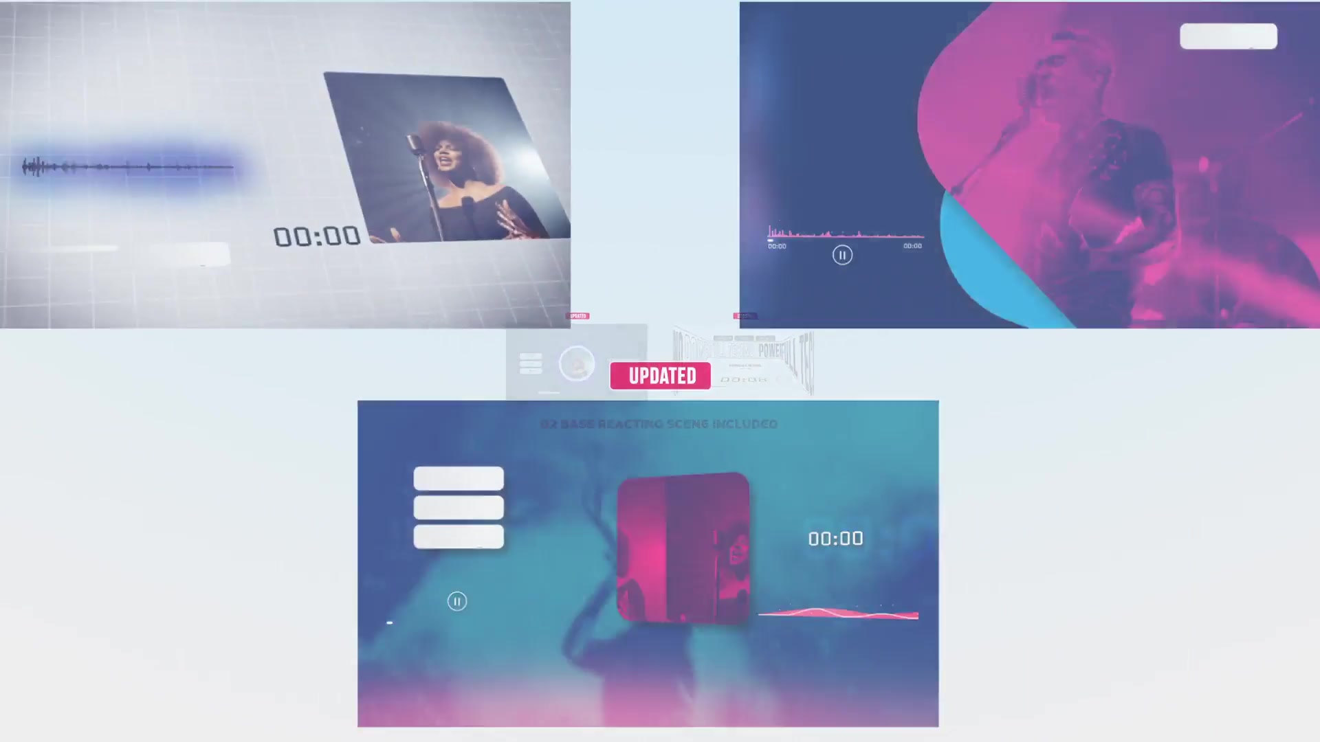 Audio visualizer pack Videohive 24622655 After Effects Image 4